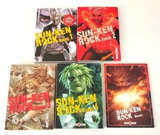 Sun-ken rock Boichi manga tome 1 à 4 français FR + note book promo EO comme neuf