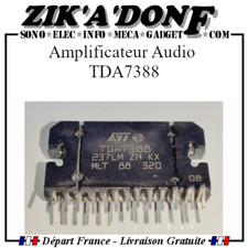 Amplificateur audio TDA7388 TDA-7388ST 25 BROCHES