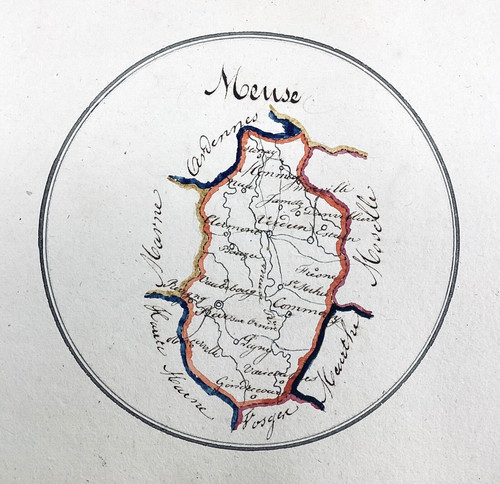 Meuse 1794 verdun stenay - verdun,