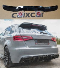 Aileron Audi A3 8V Sportback Sline Ou S3 Aileron Noir Brillant Spoiler