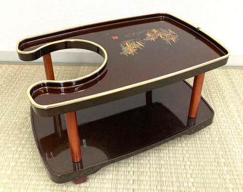 Ancienne table appoint - table, en