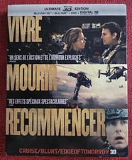 EDGE OF TOMORROW Blu ray 3D +