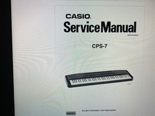 Casio Cps-7 Service Manual