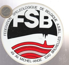 Jt sport4. Spéléo. FSB - FEDERATION SPELEOLOGIQUE de BELGIQUE