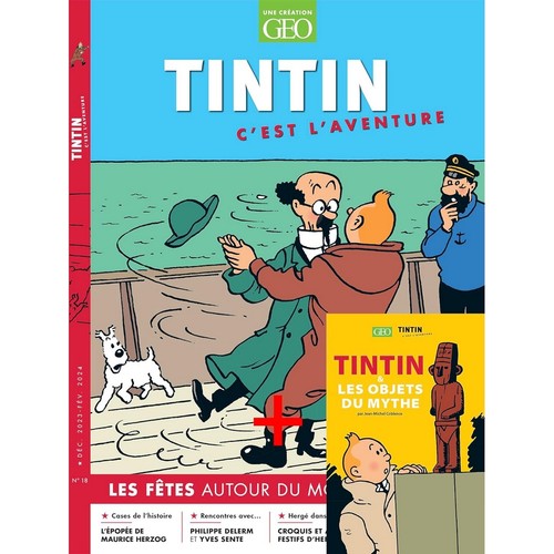 Revue geo tintin les - les, fêtes