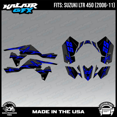 Graphics kit for suzuki atv - for,