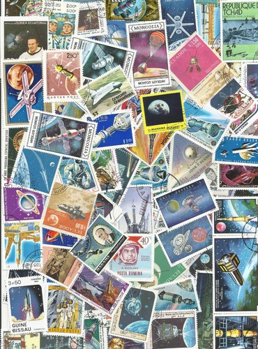 100 timbres espace cosmos - espace, et