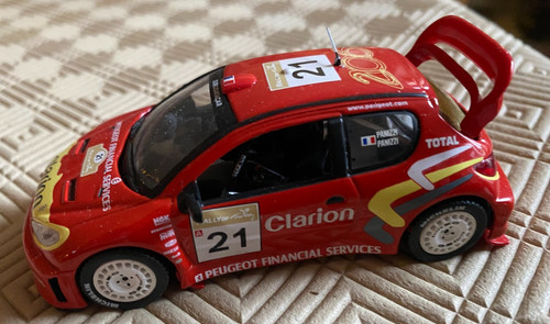 Peugeot 206 wrc panizzi - peugeot,