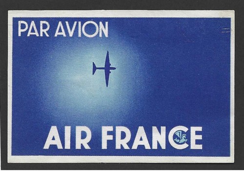 Etiquette air france par - etiquette,