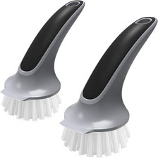 Brosse de Nettoyage pour Vaisselle Plats poêles Cuisine. Lot de 2 pièces.