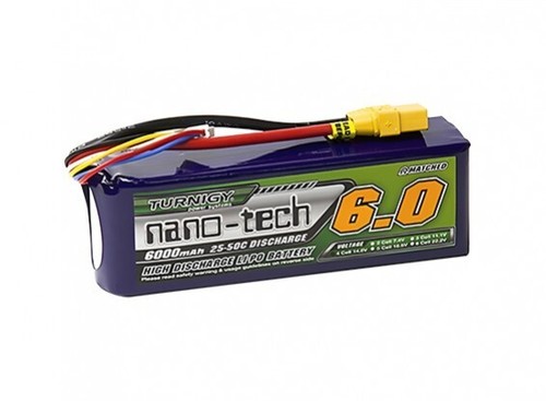 Turnigy nano tech 6000mah - 6000mah, 4s