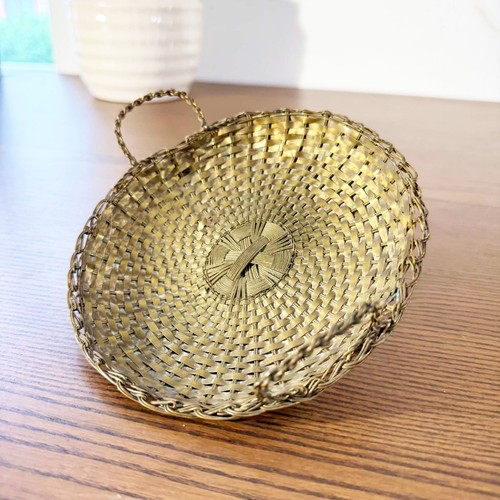 Corbeille ancienne laiton - ancienne, en