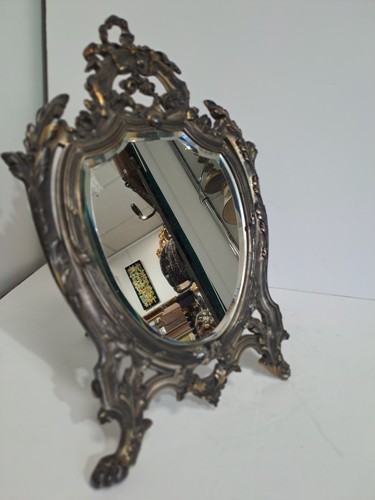 Miroir coiffeuse bronze - coiffeuse, en