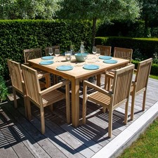 Salon de jardin en teck JAVA -