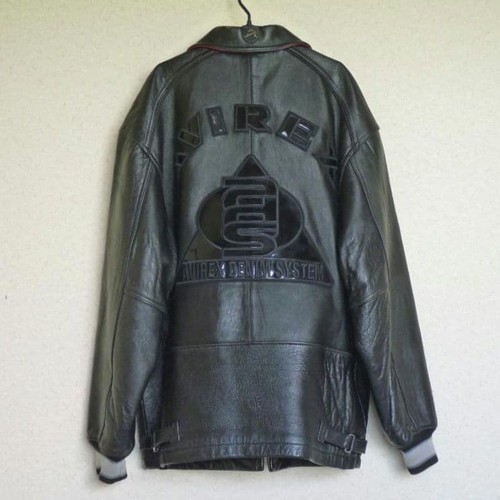 Avirex leather jacket blouson - avirex,