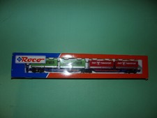 ROCO wagons couplés porte conteneurs HANGARTNER & FREY DB 47101 (n°1bis)