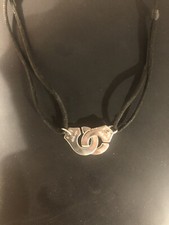 Dinh Van Collier Menottes R20 - Bracelet Cœur R12 Argent 925