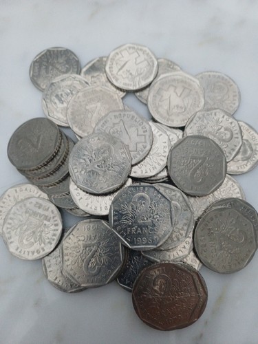 Lot 100 pieces - lot, franc
