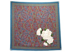 VINTAGE FOULARD CHANEL LOGO CC