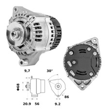 Alternateur pour Vetus VH4.65