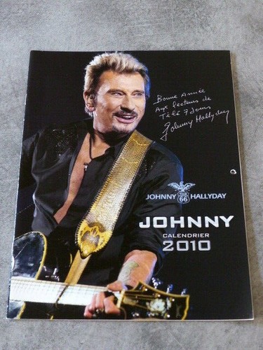 Johnny hallyday calendrier - -,