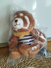 Peluche doudou panda roux