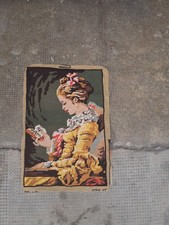 CANEVAS FINI LA LISEUSE D APRES FRAGONARD