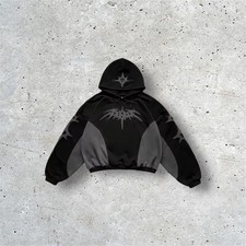 Y2K Harajuku Oversized Hoodie | Men's Gothic Hip-Hop Streetwear ✨