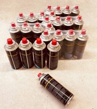 Lot de 25 bouteilles de cartouches de gaz butane
