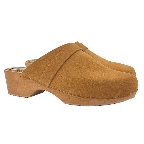 Mule suédois couleur cuir - suédois, en