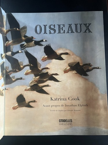 Oiseaux katrina cook - -,