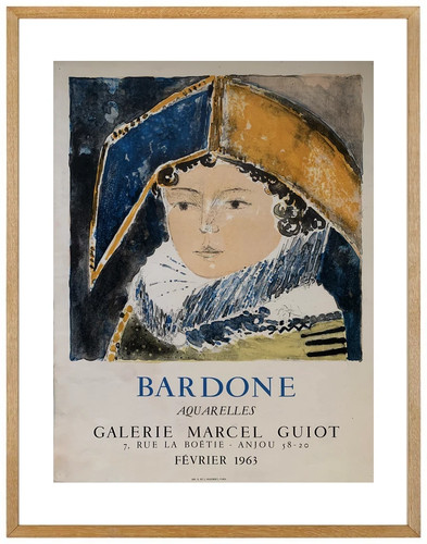 Affiche lithographique guy - affiche,