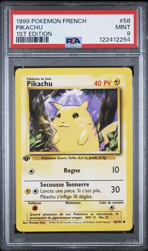 1999 pokemon french 1st - 1999,