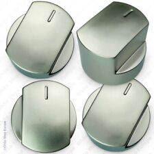 4 Four Cuisson Bouton pour Stoves Newhome Interrupteur Cuisinière Cadran Argenté
