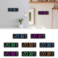 Horloge murale LED