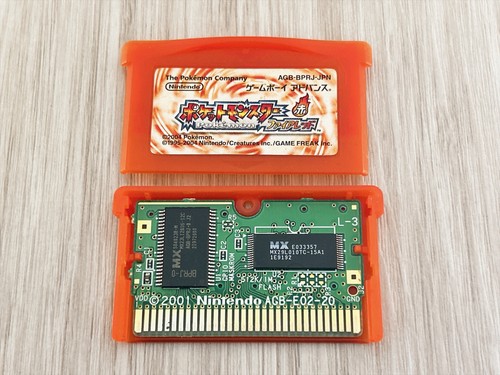 Pokemon rouge feu nintendo - pokemon,