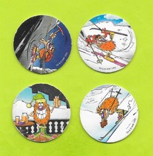 4 Pogs - Belin - 1995 - Avimage - N°4, 5, 6 et 10
