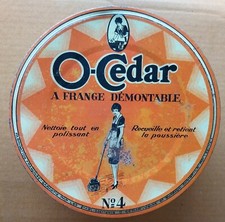 Ancienne boîte O'CEDAR en
