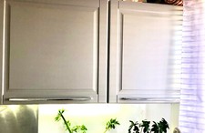 9 Poignée de meuble cuisine et placard, inox chrome, 420 mm