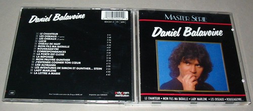 Daniel balavoine master - (cd),