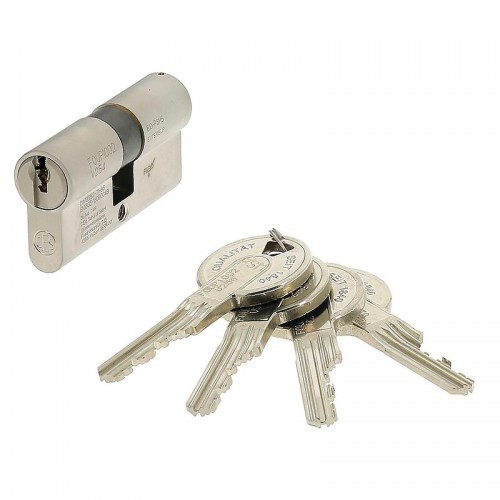 Cylindre double pour - , serrure