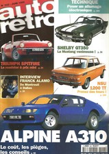 AUTO RETRO N°222 ALPINE A310