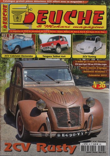 Deuche mehari magazine 36 - magazine,