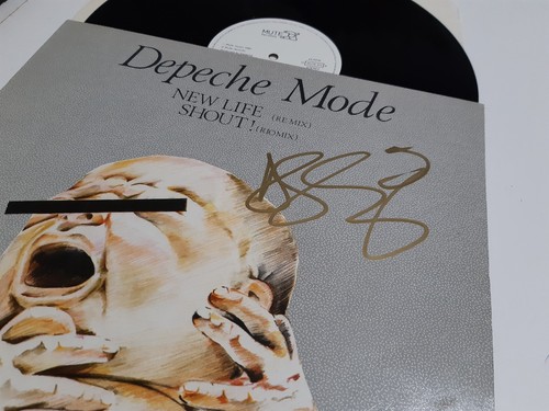 Depeche mode autograph - depeche,