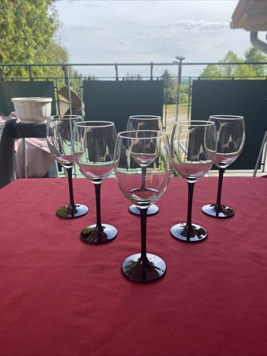 Verres eau cristal - à,