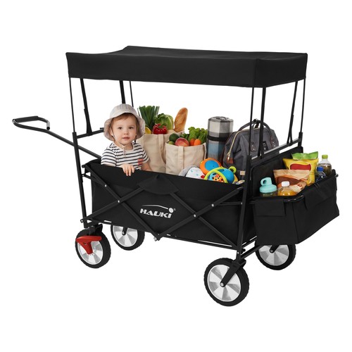 Chariot main avec toit - main,