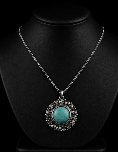 Collier turquoise vintage - turquoise,