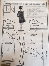 PATRON ORIGINAL POUR LA POUPEE