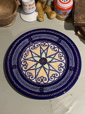 Assiette en faïence HB