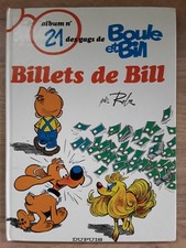 BD-BOULE ET BILL-N°21-Billets de Bill -EO 1987-ROBA-DUPUIS